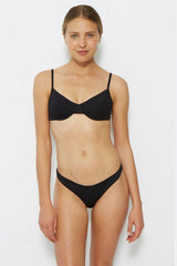 black bikini bottom