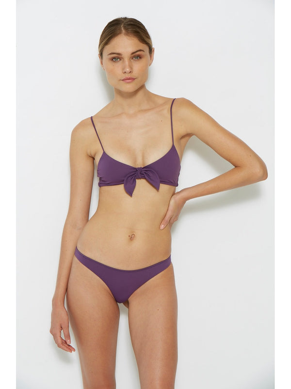 lavender bathing suit top
