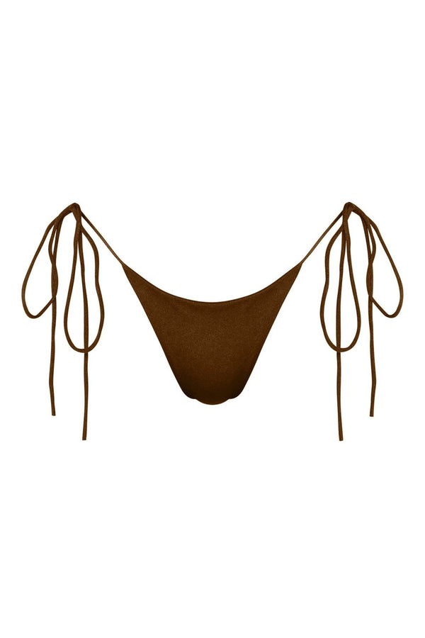 brown bikini bottoms